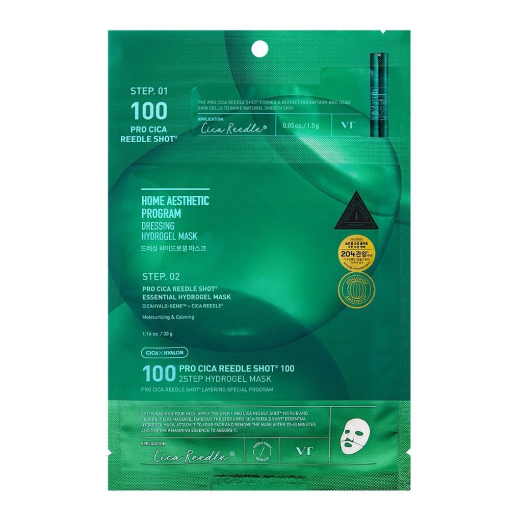 VT 100 Pro Cica Reedle Shot 100 2 Step Hydrogel Mask