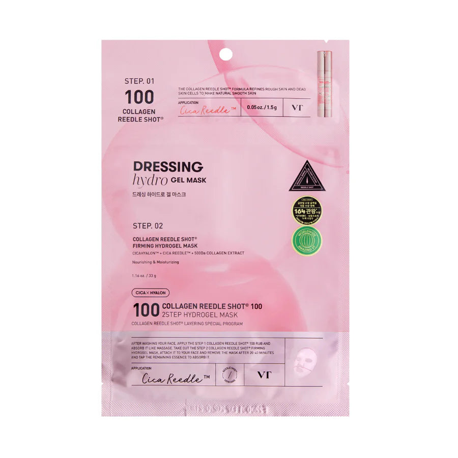 VT Mascarilla de hidrogel Collagen Reedle Shot 100 2Step