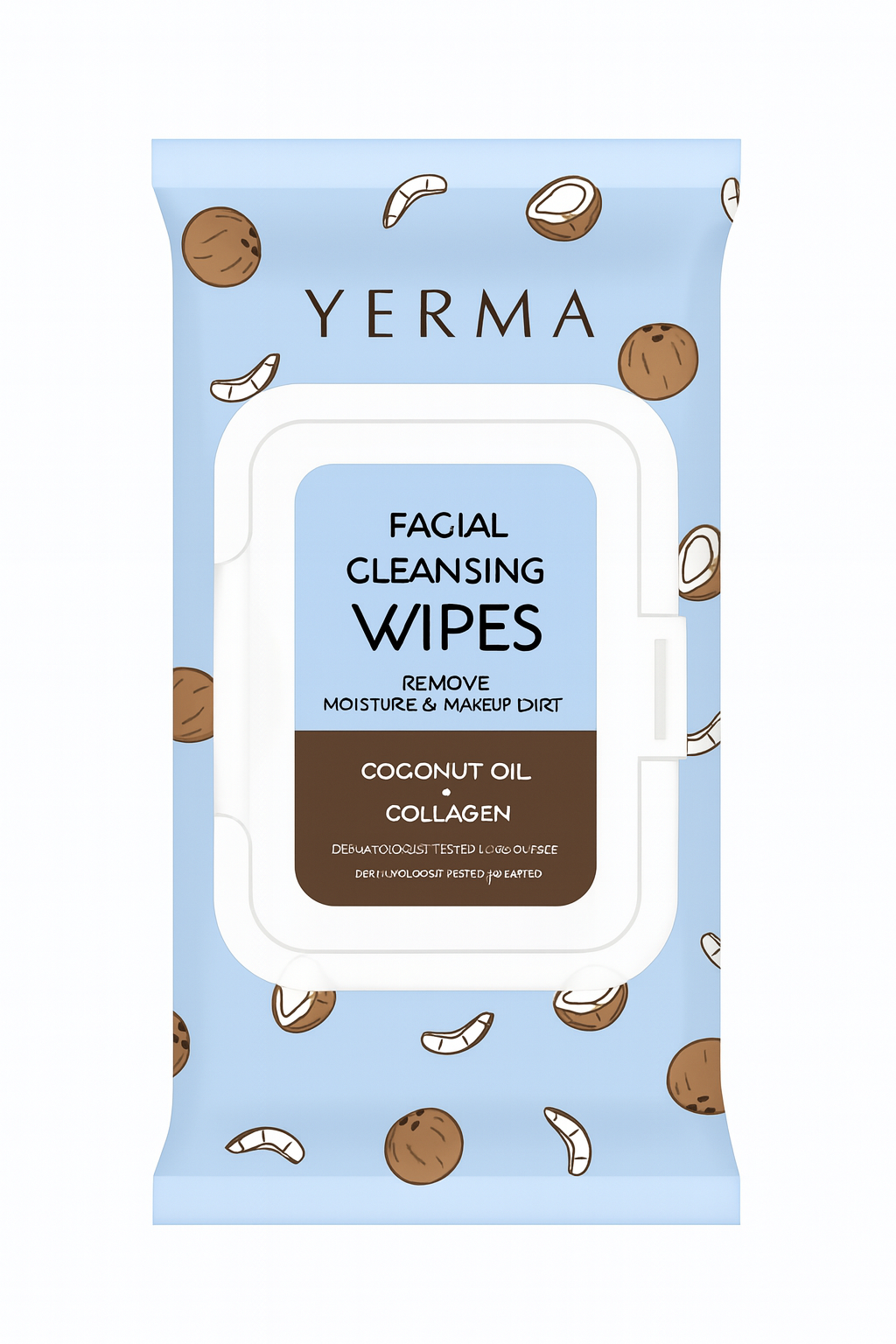 Toallitas Desmaquillantes Aceite de Coco & Colágeno