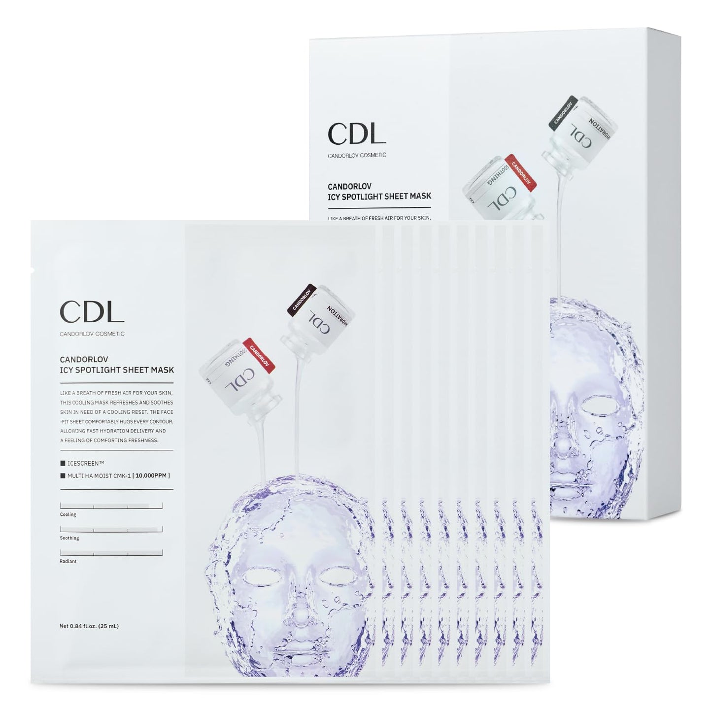 CANDORLOV ICY SPOTLIGHT SHEET MASK