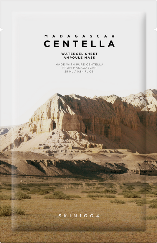 Skin1004 Madagascar Centella watergel sheet ampoule mask